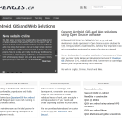 New Website Online – OPENGIS.ch