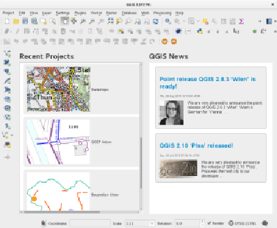 QGIS Welcome Page – OPENGIS.ch