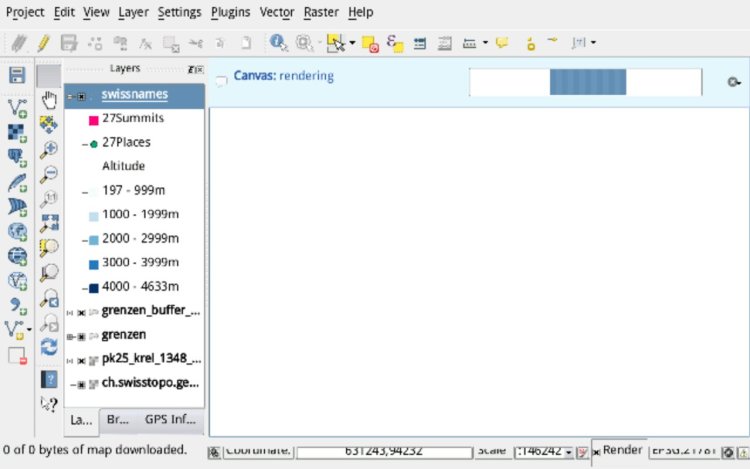 QGIS 2.0 for Android screenshot, photo 3