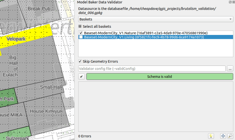Validation results after fixing the TID error