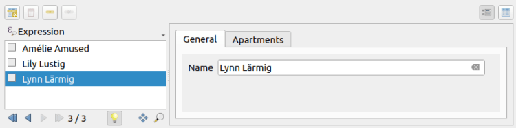Relation Editor showing a many-to-many owner relation