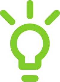 Lightbulb illustration for the sustainability initiative