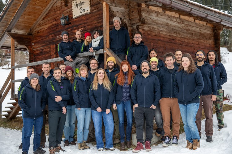 OPENGIS.ch team photo for FOSSGIS 2025