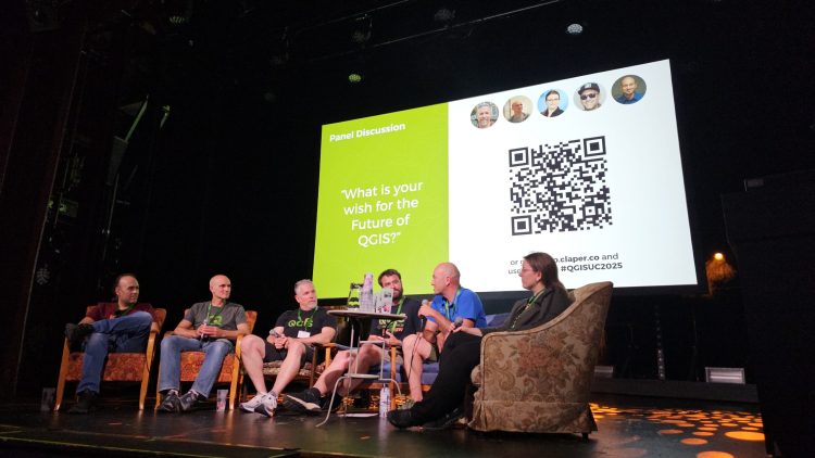 Workshop discussion at the QGIS User Conference 2025