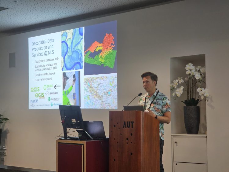 Presentation from Finland’s National Land Survey about production use of QField