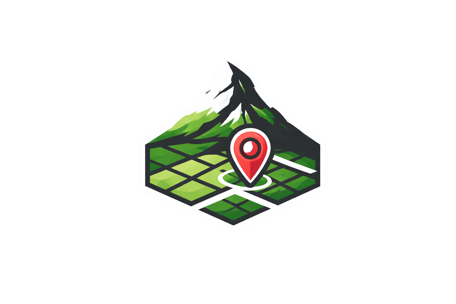Geospatial consulting illustration
